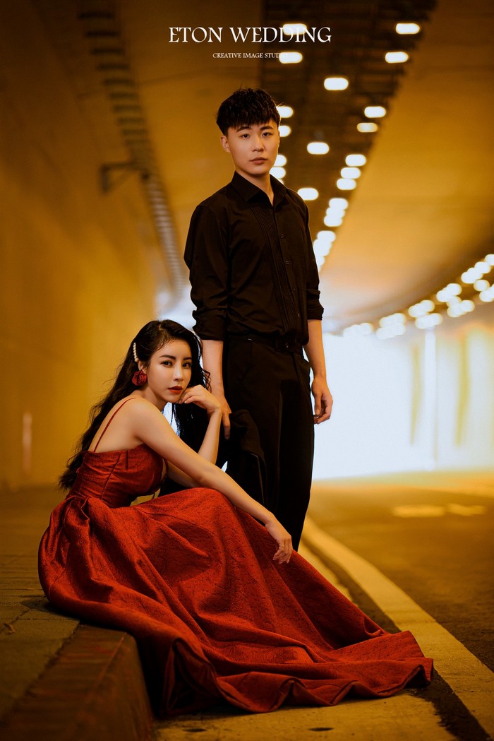 街拍婚紗照,婚紗照風格,婚紗攝影,拍婚紗